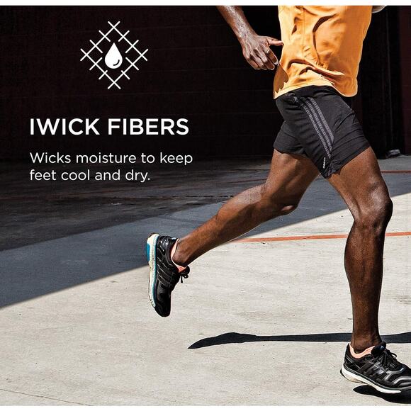 Feetures High Performance Ultra Light No-Show Socks w/ Heel Tab (NEW) - Picture 6 of 8